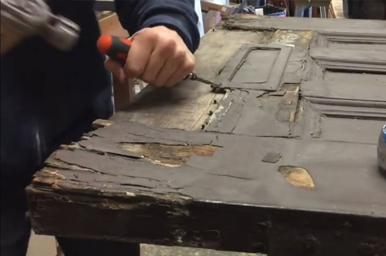 Pismo Beach-wooden-door-repair
