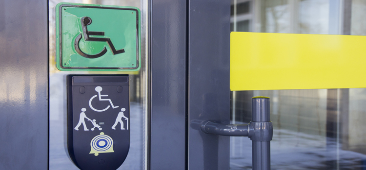 automatic handicap door opener in Pismo Beach