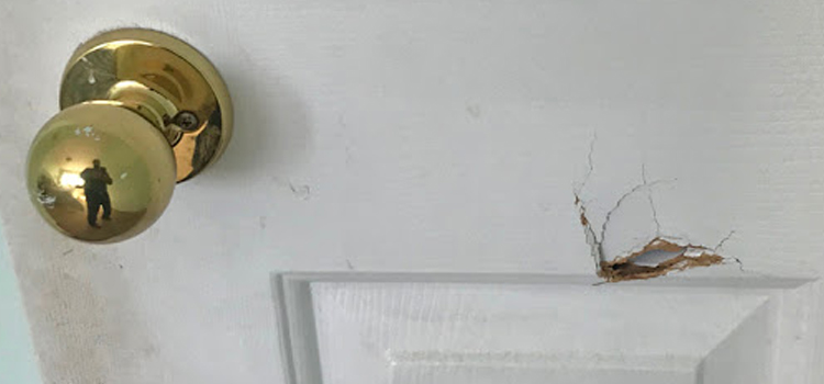 interior door hole repair Pismo Beach